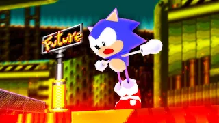 3D Sonic CD in Sonic Robo Blast 2