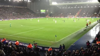 West Brom fans sing 'The Lord's My Shepherd' v Stoke