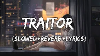 Traitor - Olivia Rodrigo Traitor lyrics (slowed+reverb+lyrics)