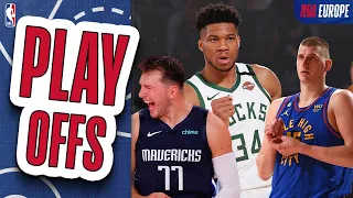 ICONIC PLAYOFF MOMENTS 🔥 Doncic Drama, Jokic Genius, The Greek Freak & so much more!!!