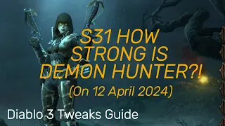 Season 31 Gears & Kanai cube Tweaks for Demon Hunter - Diablo 3