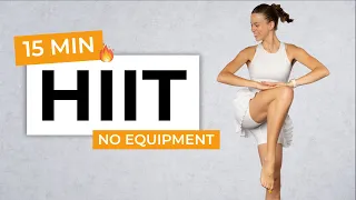 15 MIN FULL BODY BARRE HIIT WORKOUT - No Equipment