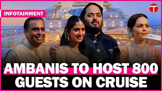 Ambani's Galactic-Themed Pre-Wedding and Luxurious Cruise Celebration | Breaking News