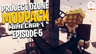 BUILDING THE REACTOR! | Minecraft Project Ozone 3 Modpack Ep.5 - GiantWaffle