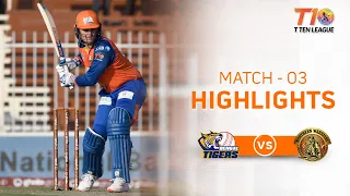 Match 3 Highlights, Bengal Tigers vs Northern Warriors, T10 League Season 2