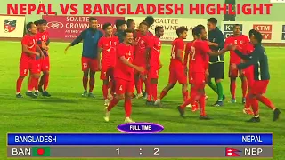 Nepal VS Bangladesh Finals Highlights ll Nepal vs Bangladesh Final || Three Nations Cup 2021