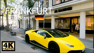 Walking Tour Frankfurt, Germany 4K Ultra HD