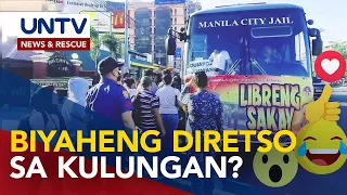 Alok na libreng sakay sa bus ng Manila City Jail, kinagiliwan online