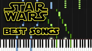 BEST Star Wars Themes on Piano (Star Wars Piano Medley)