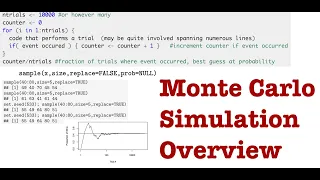 Unit 2 - Part 1 -  Monte Carlo Overview