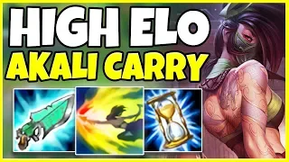 HOW TO CARRY AS AKALI IN HIGH ELO (WIN EVERY GAME) - League of Legends