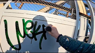 Graffiti test with Wekman //Dope ink +Bonus : Tag battle with Andie and Demos