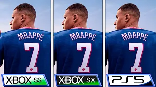 FIFA 22   PS5 vs Xbox Series S X   Graphics Comparison & FPS  4K 60fps