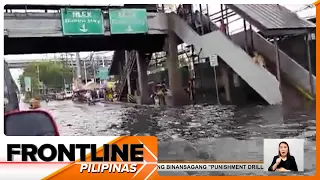 Ilang lugar sa Manila, binaha dahil sa Bagyong Aghon | Frontline Pilipinas