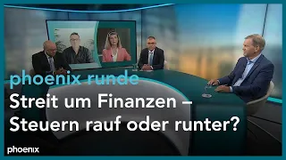 phoenix runde: Streit um Finanzen – Steuern rauf oder runter?