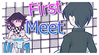 First meet animation meme - [Danganronpa V3 - Saiouma/Oumasai]