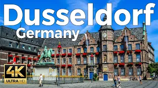 Dusseldorf, Germany Walking Tour (4k Ultra HD/60fps) – With Captions