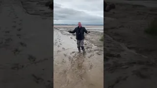 Quick sand on the mersey