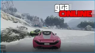 ДРИФТ ГОНКИ ПО СНЕГУ ГОЛЛАНДЕЦ В GTA 5 ONLINE