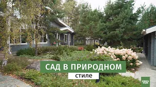 Как сделать красивый сад в природном стиле  Ландшафтный дизайн.