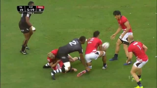 (HD) Singapore 7s | Fiji v Hong Kong | Pool A | Full Match Highlights | Rugby Sevens