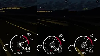 SPEED COMPARISON: R34 vs R33 vs R32 | Midnight Racing: Tokyo(Roblox)