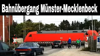 Bahnübergang Münster-Mecklenbeck (D) // Railroad crossing // Spoorwegovergang