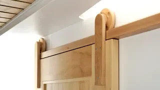 How To Make Wooden Barn Door Hardware