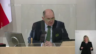 07_Nationalratspräsident Wolfgang Sobotka (ÖVP) - Nationalratssondersitzung vom 09.04.2021