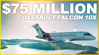 Inside This AMAZING $75 Million Dassault Falcon 10X!