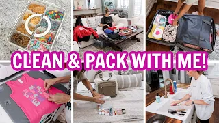 CLEAN, DIY, & PACK WITH ME! | EXTREME CLEANING MOTIVATION TO TACKLE YOUR TO-DO LIST! | PACKING TIPS