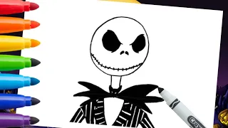 Drawing Jack Skellington | Fun Simple Drawings