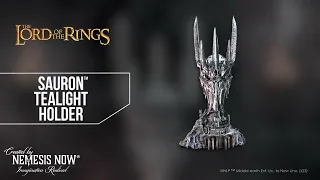 Lord of the Rings Sauron Tea Light Holder Unboxed | Nemesis Now
