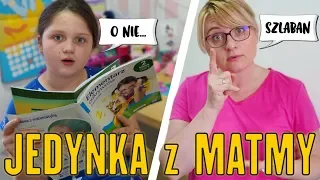 JEDYNKA Z MATEMATYKI ❗ POWTARZAM KLASĘ 😱 MAMA BYŁA BARDZO ZŁA 😡