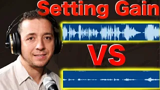 Optimal Gain Settings for your Microphone Preamp