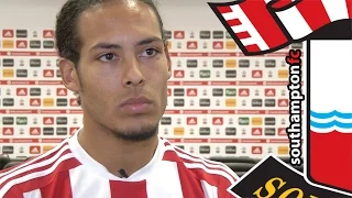 EXCLUSIVE: van Dijk's first interview