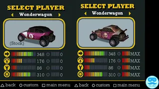 Vigilante 8 2nd Offense - All Upgraded Cars Comparison