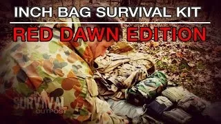 INCH Bag Survival Kit: Red Dawn Edition / USMC FILBE Pack System