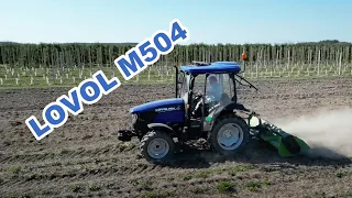 Ciągnik sadowniczy LOVOL M504 do małych i średnich gospodarstw w rewelacyjnej cenie!