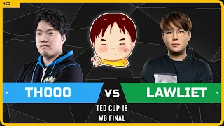 WC3 - [HU] TH000 vs LawLiet [NE] - WB Final - Ted Cup 18