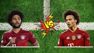 Serge Gnabry vs Leroy Sane⚽🔥