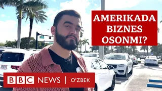Amerika va o'zbeklar: Yosh o'zbek tadbirkorga Floridada biznes qilish osonmi? BBC O'zbek Ibrat Safo