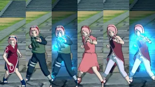 Naruto Storm Connections - All Sakura Haruno Complete Moveset