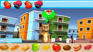 Talking Cat Leo's Restaurant Game 👍 Gameplay Fun 👍