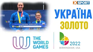 Українські гімнастки здобули золоту медаль на Всесвітніх іграх-2022 в Бірмінгемі / XSPORT