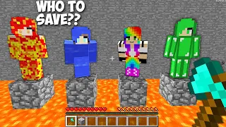 WHICH to SAVE RAINBOW GIRL or EMERALD GIRL or WATER GIRL or LAVA GIRL