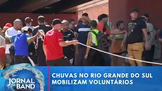 Trabalhos de resgate no RS mobilizam a população e as Forças Armadas | Jornal da Band