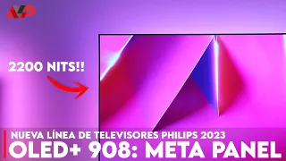 New Philips Smart TVs 2023: OLED Meta 2000 nits and heatsink