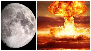 Nuclear Explosion In LUNA ✌✌  Earth natural satellite😍😍