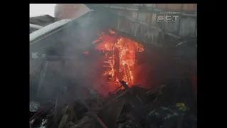 На пожаре в Правобережном районе Братска пострадал братчанин